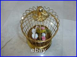 VINTAGE JAPANESE SINGING BIRD CAGE TOP QUALITY MODEL (Watch The Video)
