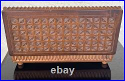 VINTAGE MCM Geometric Marquetry REUGE MUSIC BOX 72/3 Saint Croix RARE Works VINTAGE MCM Geometric Marquetry REUGE MUSIC BOX 72/3 Saint Croix RARE Works