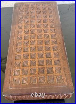 VINTAGE MCM Geometric Marquetry REUGE MUSIC BOX 72/3 Saint Croix RARE Works VINTAGE MCM Geometric Marquetry REUGE MUSIC BOX 72/3 Saint Croix RARE Works