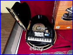 VINTAGE MR. CHRISTMAS 10 DISC GRAND PIANO MUSIC BOX-WORKING with ORIGINAL BOX