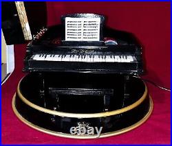 VINTAGE MR. CHRISTMAS 10 DISC GRAND PIANO MUSIC BOX-WORKING with ORIGINAL BOX