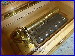 VINTAGE REUGE MUSIC BOX 72/3 PLAY Elvira 3 parts by Mozart CH 3/72