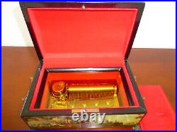 VINTAGE Reuge Sainte Croix CH 4 / 50 Music Box Switzerland, P. I. Tchaikovsky