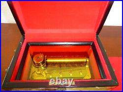 VINTAGE Reuge Sainte Croix CH 4 / 50 Music Box Switzerland, P. I. Tchaikovsky