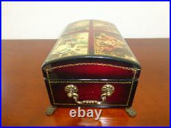 VINTAGE Reuge Sainte Croix CH 4 / 50 Music Box Switzerland, P. I. Tchaikovsky