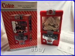 VINTAGE and RARE NIB 1997 Coca-Cola Crane Game Music Box Piggy Enesco NEW