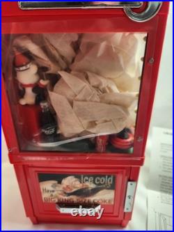 VINTAGE and RARE NIB 1997 Coca-Cola Crane Game Music Box Piggy Enesco NEW