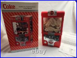 VINTAGE and RARE NIB 1997 Coca-Cola Crane Game Music Box Piggy Enesco NEW