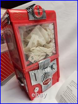 VINTAGE and RARE NIB 1997 Coca-Cola Crane Game Music Box Piggy Enesco NEW