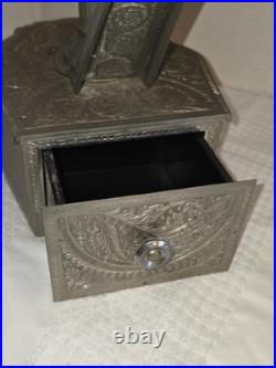 VTG 19 Fred Zimbalist Harp Nickel Silver Thorens Swiss Music Box Hear It Play