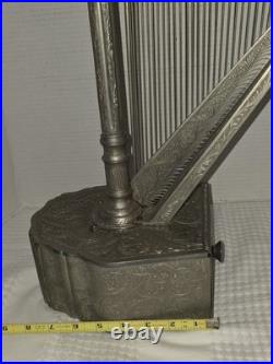 VTG 19 Fred Zimbalist Harp Nickel Silver Thorens Swiss Music Box Hear It Play