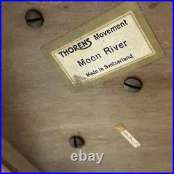 VTG ANRI Thorens Wood Hansel & Gretel & WITCH Music Box Moon River AS IS RARE