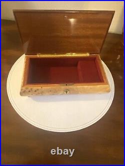 VTG ITALY Sorrento MUSICBOX By Gabriella Jewelry Flowers O Sole Mio Song