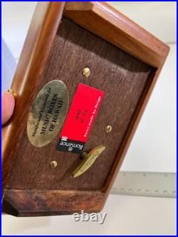 VTG Music Box Reuge Hawaii 2006 Kaida Romance Hyatt Waikiki Island Gift DS68
