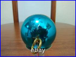 VTG REUGE Swiss Made St Croix Aqua Musical Ball Ornament Musical TESTED #450