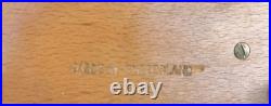VTG Reuge Swiss Inlaid Wood Jewelry Music Box WORKS Made In Switzerland PRISTINE