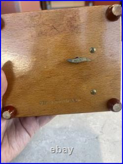 VTG Reuge Swiss Inlaid Wood Jewelry Music Box WORKS Made In Switzerland PRISTINE