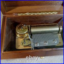 VTG Reuge Swiss Music Box CH 2/36 Edelweiss Lara's Theme 1940-69 Sainte Croix