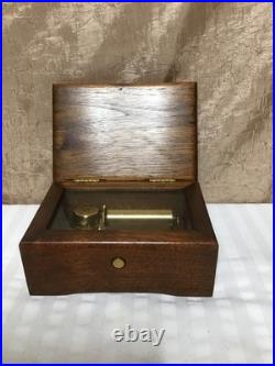 VTG Reuge Swiss Music Box CH 2/50 Edelweiss/Lara's Theme 1940-69 Sainte Croix