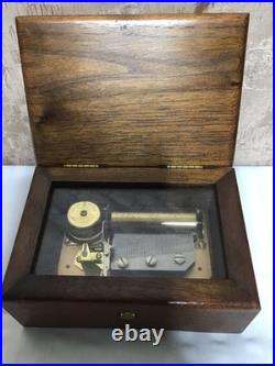 VTG Reuge Swiss Music Box CH 2/50 Edelweiss/Lara's Theme 1940-69 Sainte Croix