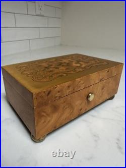 VTG SWISS REUGE SAINTE CROIX CH 2/50 2 SONG 50 Note Verdi Italian Music Box