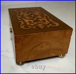 VTG SWISS REUGE SAINTE CROIX CH 2/50 2 SONG 50 Note Verdi Italian Music Box