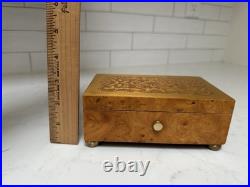 VTG SWISS REUGE SAINTE CROIX CH 2/50 2 SONG 50 Note Verdi Italian Music Box