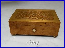 VTG SWISS REUGE SAINTE CROIX CH 2/50 2 SONG 50 Note Verdi Italian Music Box