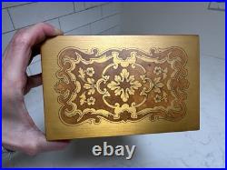 VTG SWISS REUGE SAINTE CROIX CH 2/50 2 SONG 50 Note Verdi Italian Music Box