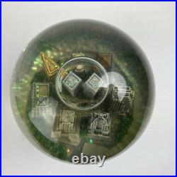 VTG Snow Globe New York City With Twin Towers by San Francisco Music Co ASO SATC