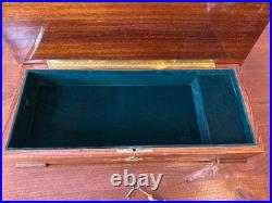 VTG Sorrento Italian Wood Musical Jewelry Box Claire De Lune Swiss Reuge 17