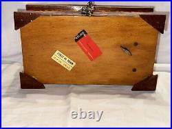 VTG Swiss Reuge Music/Jewlery Box Hand Inlaid Made In St Croix Switzerland