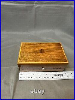 VTG Swiss Thorens Pre Reuge Music Box 50 Key 3 Song SEE Video & Veneer Damage