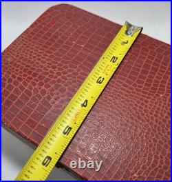 VTG Thorens Swiss Movement Music Vanity Box WithNail Tools Pink Ballerina- Works