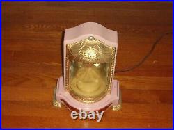 VTG United Metal Goods/Westinghouse Light Music Box Dancing Ballerina Model 72P