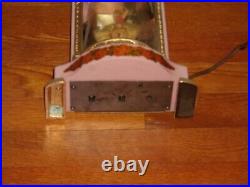 VTG United Metal Goods/Westinghouse Light Music Box Dancing Ballerina Model 72P