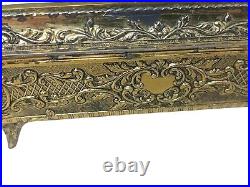 VTG Westland Enamel Butterfly Automation Music Jewelry Box Made in Japan WORKS