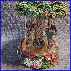 VTtG 1999 Wizard Of Oz We're Off To See The Wizard Carousel Music Box WORKS