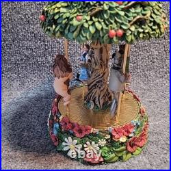 VTtG 1999 Wizard Of Oz We're Off To See The Wizard Carousel Music Box WORKS