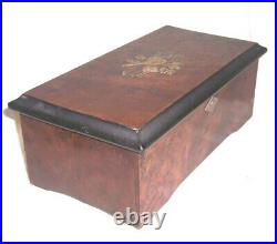 Very Nice Antique Music Box, Plays Just Fine 6 Tunes
