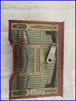 Very Old German Tin Music Box