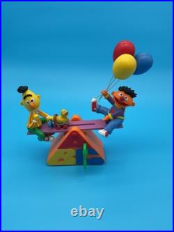 Very Rare Vintage Enesco Sesame Street Bert And Ernie See Saw Animated Musical Very Rare Vintage Enesco Sesame Street Bert And Ernie See Saw Animated Musical