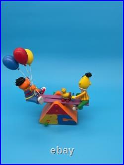 Very Rare Vintage Enesco Sesame Street Bert And Ernie See Saw Animated Musical Very Rare Vintage Enesco Sesame Street Bert And Ernie See Saw Animated Musical