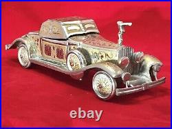 Very Rare Vintage Heavy Metal Car Music Box With Love Story Song