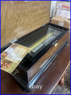 Victorian Era Swiss Cylinder Crank Music Box 19thC