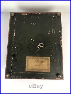 Victorian Jacot & Sons Jacot's MF 1816 Photo Album Music Box Works