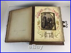 Victorian Jacot & Sons Jacot's MF 1816 Photo Album Music Box Works