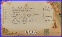 Victorian Mermod Freres Cylinder Music Box with inlaid top, circa 1890