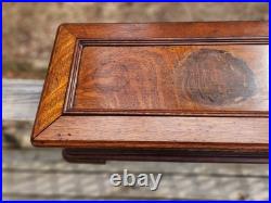 Vintage 1800's Swiss Oak Music Box (Parts or Restoration)