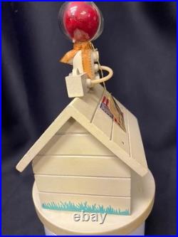 Vintage 1969 Peanuts Astronaut Snoopy Music Box Fly Me to The Moon Working 8.5